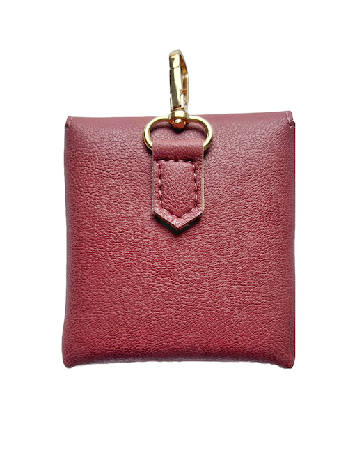 DILO Poop Pouch in Vegan Leather- Pink - DILO